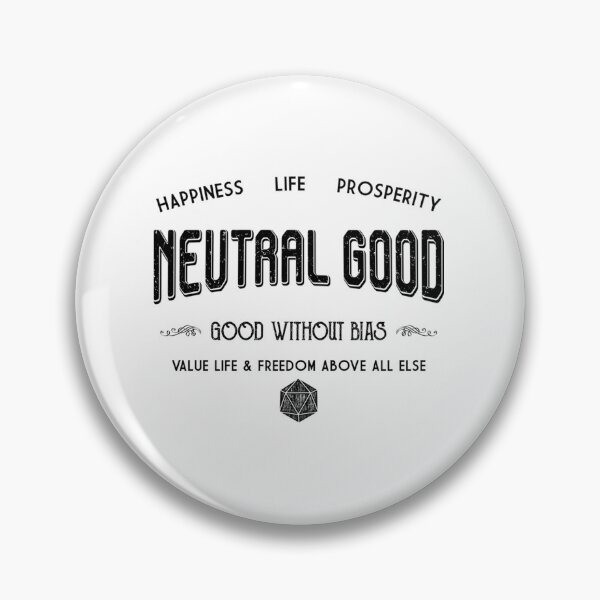 Item preview, Neutral Good Tabletop RPG Alignment Art designed and sold by euwqafalmgn5.