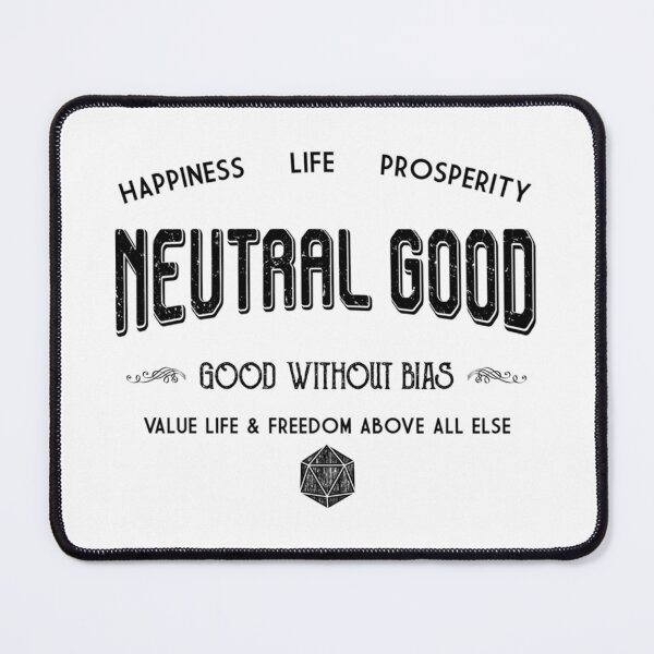 Item preview, Neutral Good Tabletop RPG Alignment Art designed and sold by euwqafalmgn5.