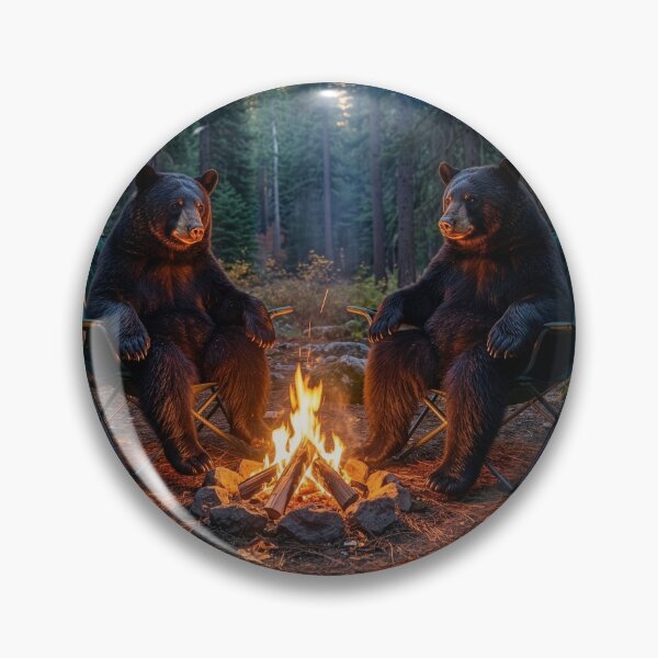 Item preview, Who Says Bears Don't Go Camping? designed and sold by Tridentulus.