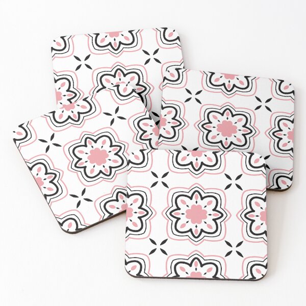 Item preview, Pink and Black pattern designed and sold by lovelypatterns.
