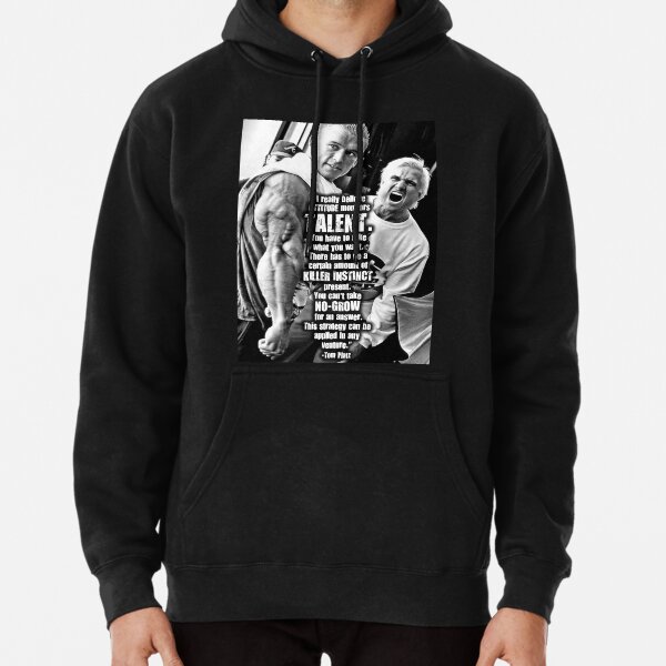 Bodybuilding Inspirational Quote Pullover Hoodie for Sale by