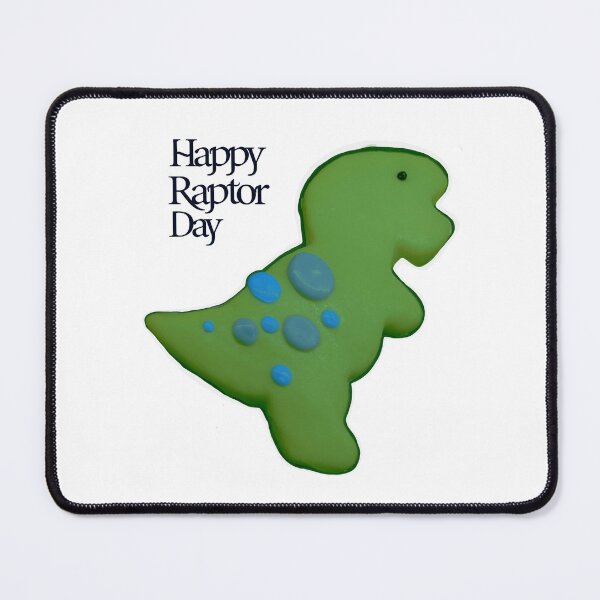Item preview, Happy Raptor Day Dino Cookie – Funny Rapture Typo Meme 2026 designed and sold by aadventures.