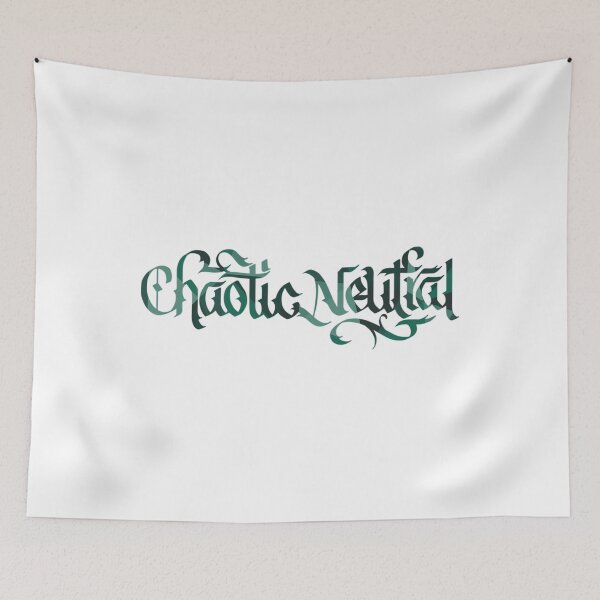 Item preview, Chaotic Neutral Elegant Calligraphy Art designed and sold by euwqafalmgn5.