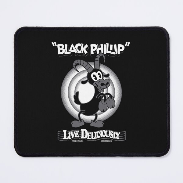 Item preview, Black Phillip - Vintage Cartoon - Witch - Goth Occult - Live Deliciously  designed and sold by Kimo99kim.