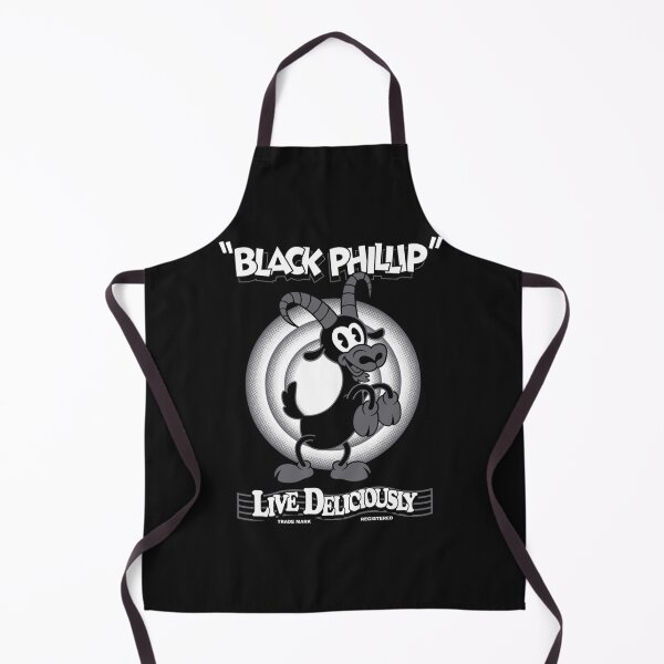 Item preview, Black Phillip - Vintage Cartoon - Witch - Goth Occult - Live Deliciously designed and sold by Kimo99kim.
