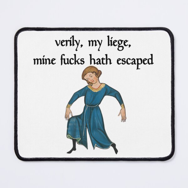 Item preview, Medieval Idgaf Funny Renaissance Woman designed and sold by euwqafalmgn5.