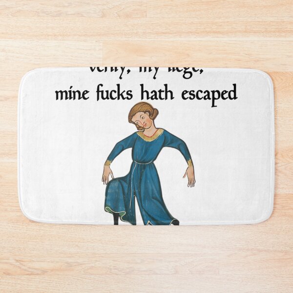 Item preview, Medieval Idgaf Funny Renaissance Woman designed and sold by euwqafalmgn5.