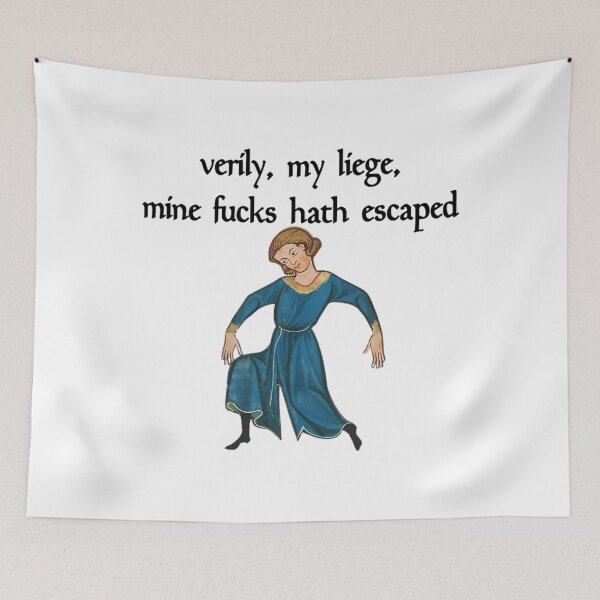Item preview, Medieval Idgaf Funny Renaissance Woman designed and sold by euwqafalmgn5.