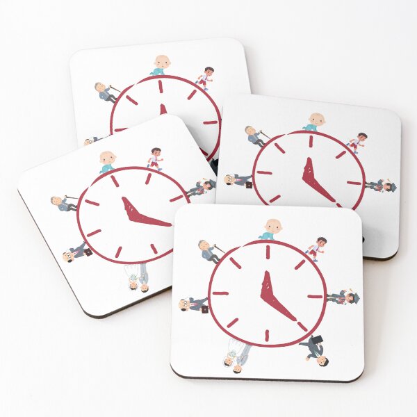 Item preview, The Clock of Life Human Growth Cycle designed and sold by Logic to Canvas.