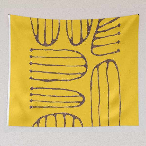 Item preview, CONFLUENCE YELLOW AND BLACK designed and sold by KolbStudios.