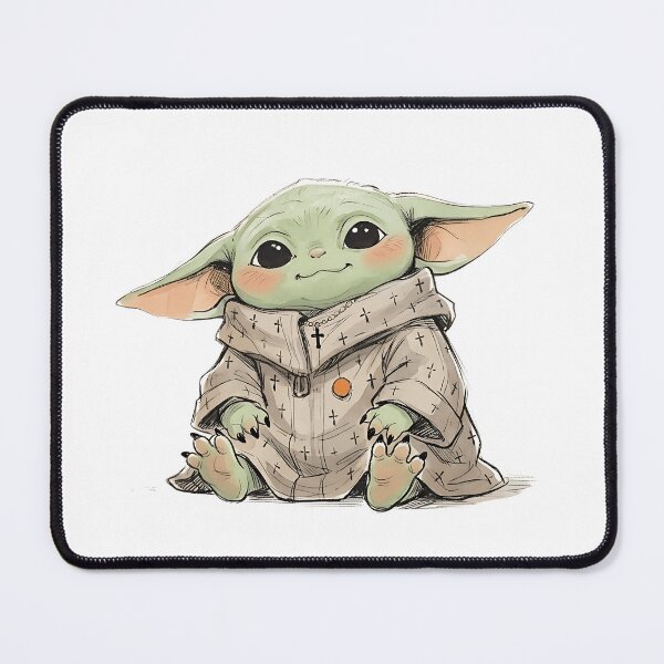 Item preview, CUTE BABY YODA IN GOTHIC DRESS designed and sold by LIS AND MELIVERSO.