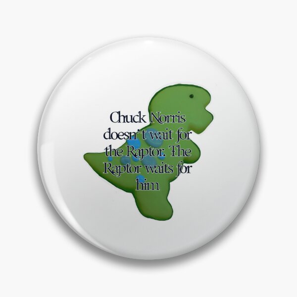 Item preview, Chuck Norris Doesn’t Wait for the Raptor – Funny Raptor Meme 2026 designed and sold by aadventures.