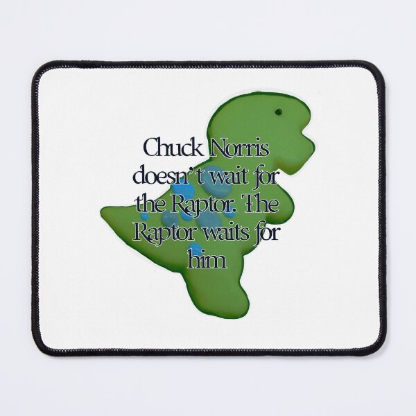 Item preview, Chuck Norris Doesn’t Wait for the Raptor – Funny Raptor Meme 2026 designed and sold by aadventures.