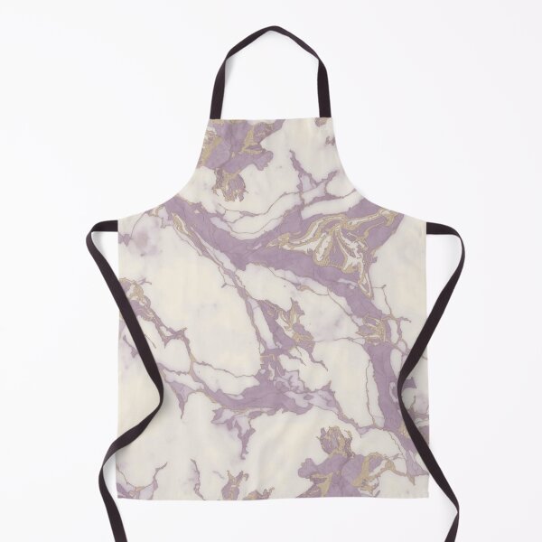 Item preview, White Cream Lavender Purple Marble Pattern designed and sold by burbankdesigns.