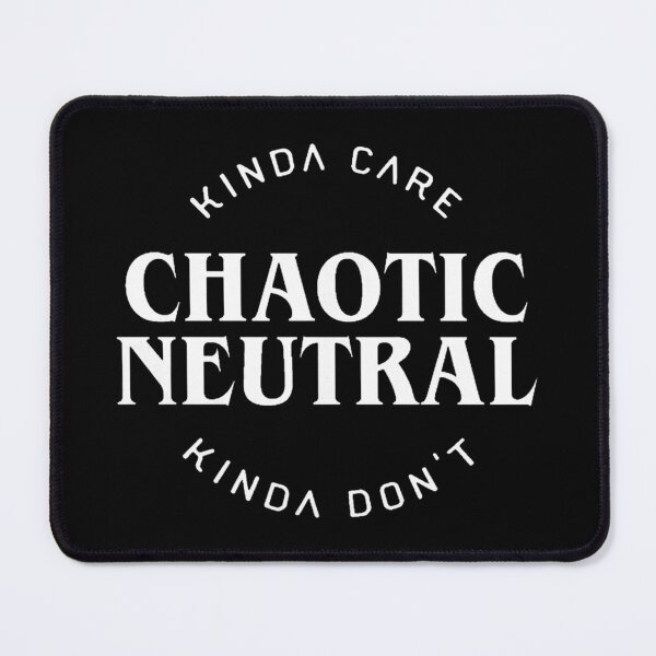 Item preview, Chaotic Neutral Bold Alignment Typography designed and sold by euwqafalmgn5.