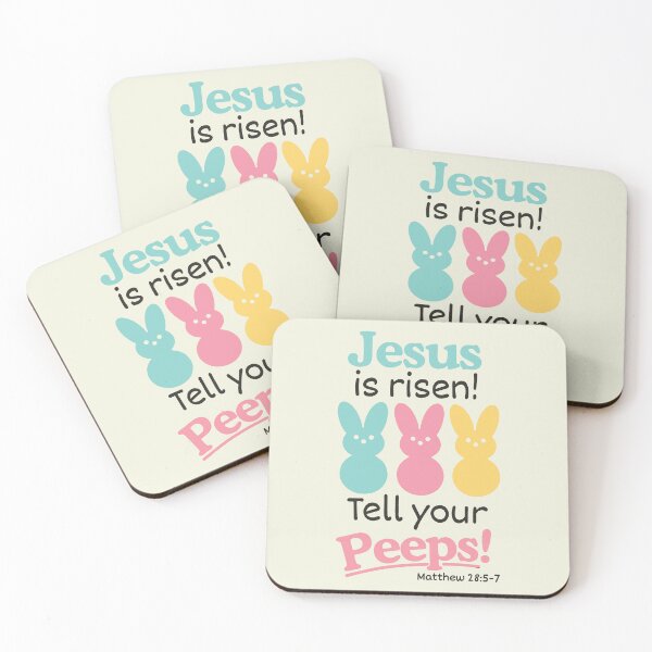 Item preview, Jesus Is Risen Tell Your Peeps, Funny Easter Day designed and sold by Naviiraart.