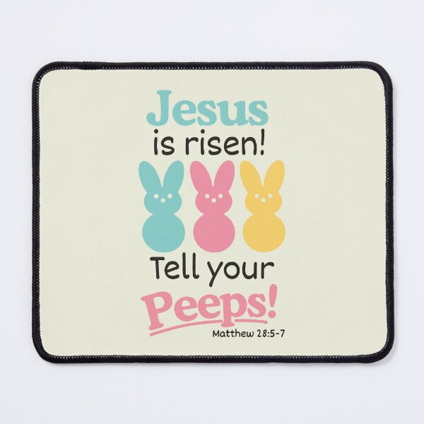 Item preview, Jesus Is Risen Tell Your Peeps, Funny Easter Day designed and sold by Naviiraart.