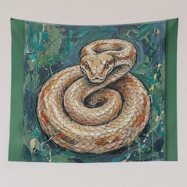 Item preview, Coiled Serenity Snake designed and sold by Ilona Abou-Zolof.