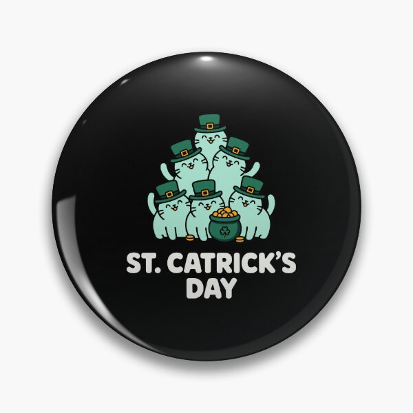Item preview, St Patricks Catricks Day Cats Saint Pattys designed and sold by Dressed For  Duty.