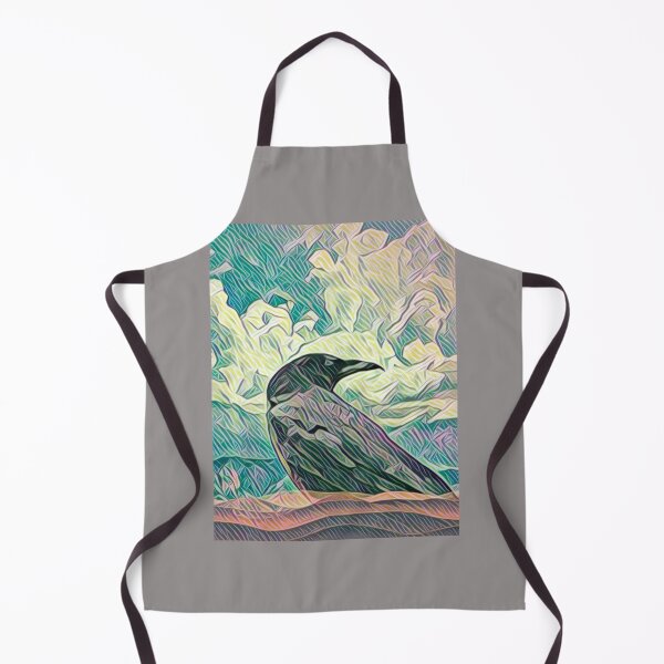 Item preview, Stylized Raven Portrait  designed and sold by oh-bi-me.