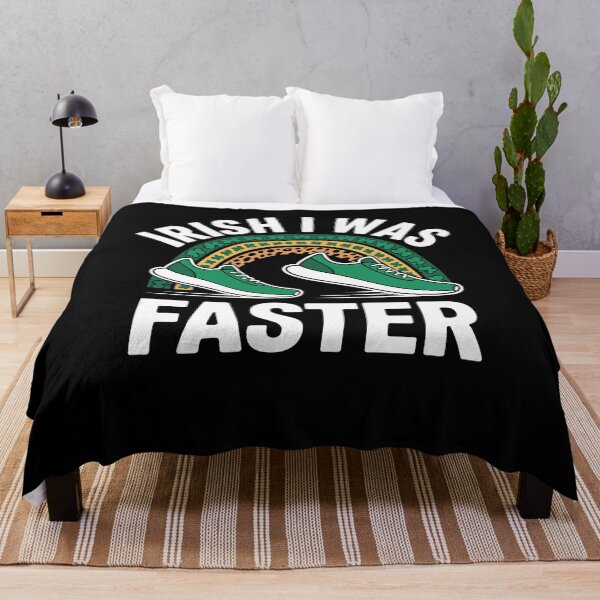 Item preview, Irish I Was Faster St Patricks Day Running Saint Pattys Day designed and sold by Dressed For Duty.
