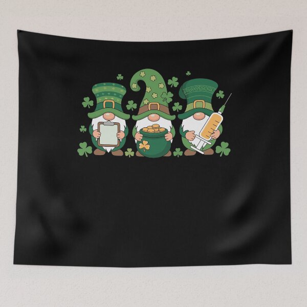 Item preview, Gnome Nurses Saint Pattys Scrub Nurse St Patricks Day designed and sold by Dressed For  Duty.