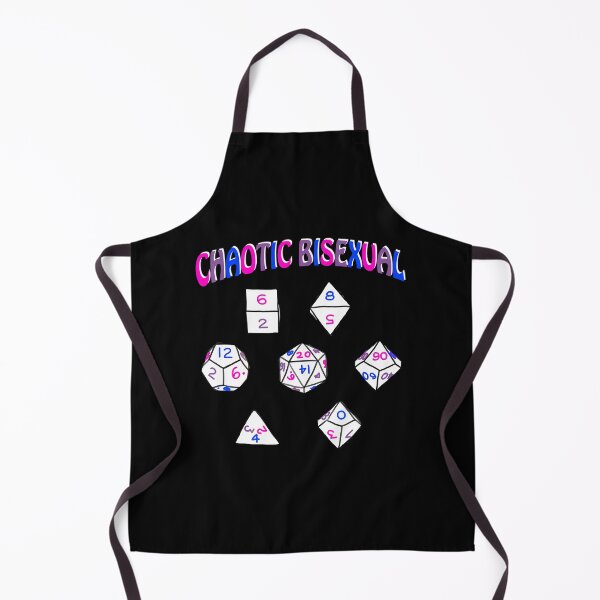 Item preview, Chaotic Bisexual Tabletop RPG Dice Art designed and sold by ojmquedcfkx12.