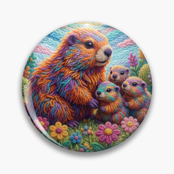 Item preview, Yarn Groundhog and Her Yarn Kits designed and sold by Tridentulus.