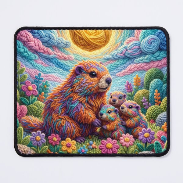 Item preview, Yarn Groundhog and Her Yarn Kits designed and sold by Tridentulus.