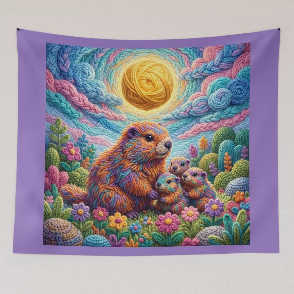Item preview, Yarn Groundhog and Her Yarn Kits designed and sold by Tridentulus.