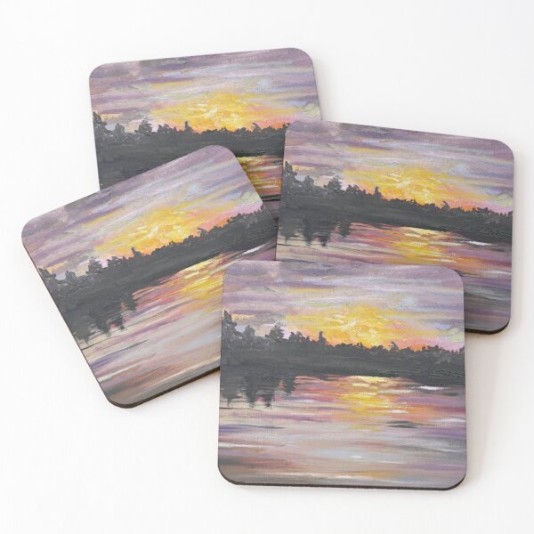 Item preview, Lake Sunset designed and sold by Vicryptic.