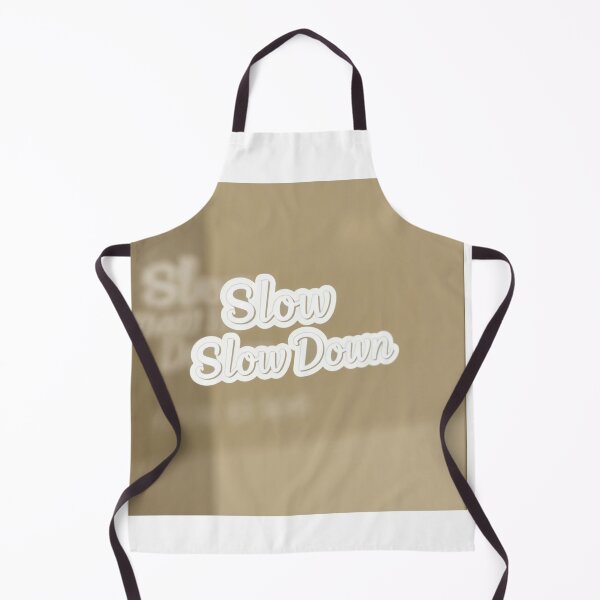 Item preview, Slow Down Aesthetic Sticker Minimal Calm Typography designed and sold by Femwealth.