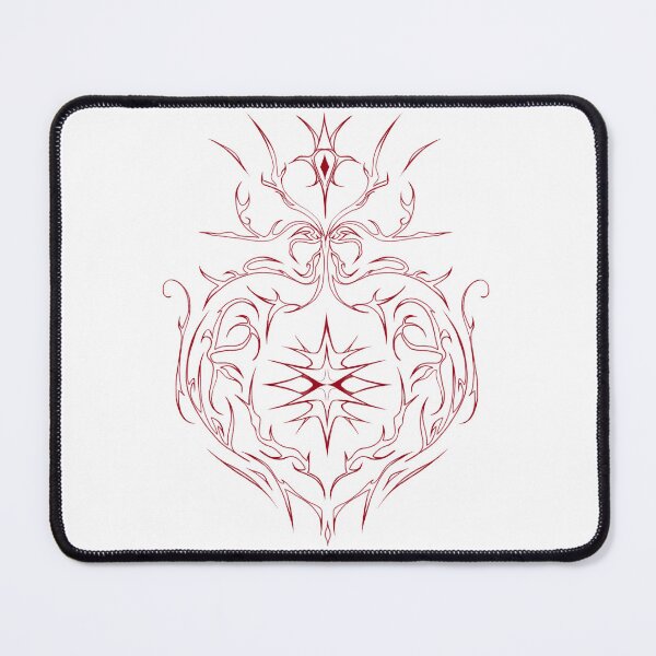 Item preview, Ornamental red art designed and sold by Jubas312.