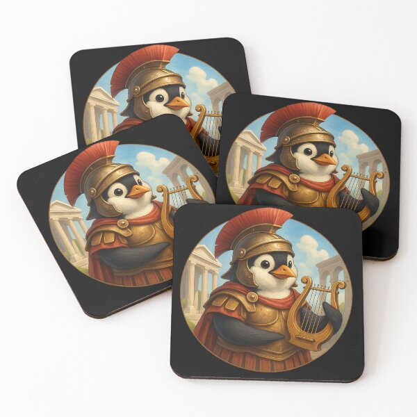 Item preview, Roman Soldier Penguin designed and sold by Fort Galaxy.
