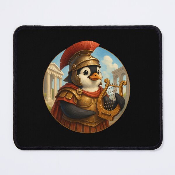 Item preview, Roman Soldier Penguin designed and sold by Fort Galaxy.
