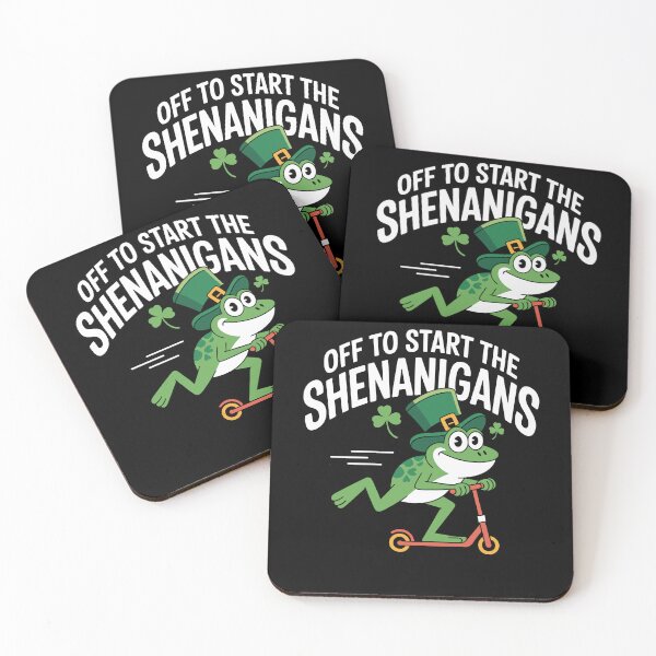 Item preview, Lucky Frog Meme St. Patrick Day Off to Start The Shenanigans designed and sold by Dressed For  Duty.