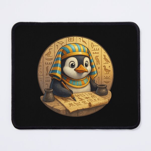 Item preview, Egyptian Scribe Penguin designed and sold by Fort Galaxy.
