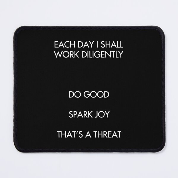 Item preview, Chaotic Good Daily Pledge Typography designed and sold by ojmquedcfkx12.