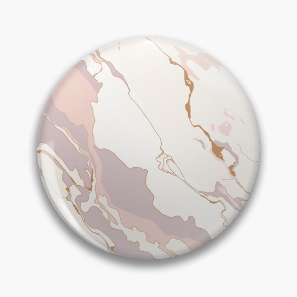 Item preview, White Cream Lavender Pink Marble Pattern designed and sold by burbankdesigns.