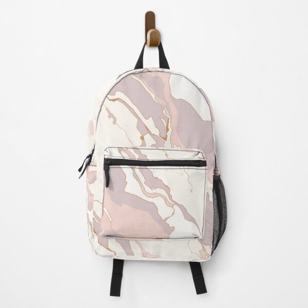 Item preview, White Cream Lavender Pink Marble Pattern designed and sold by burbankdesigns.