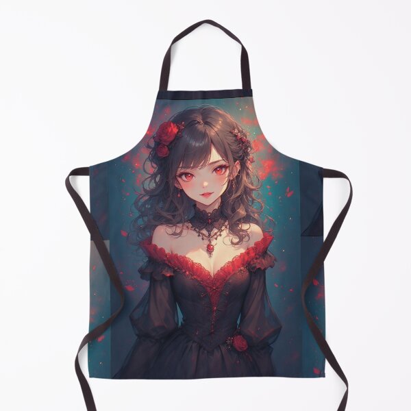 Item preview, Gothic vampire girl with red jewel designed and sold by ArtsJulian.