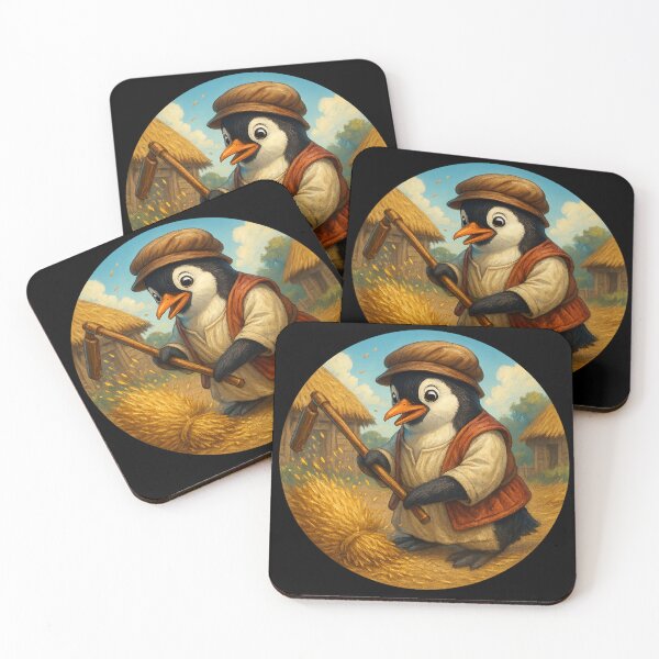 Item preview, The Harvest Penguin  designed and sold by Fort Galaxy.