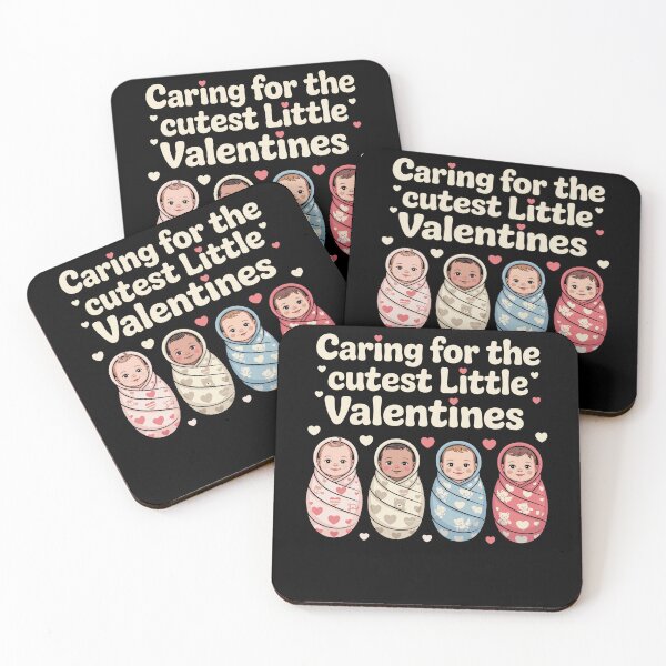 Item preview, Caring For The Cutest Little Valentine's NICU Nurse designed and sold by Dressed For  Duty.