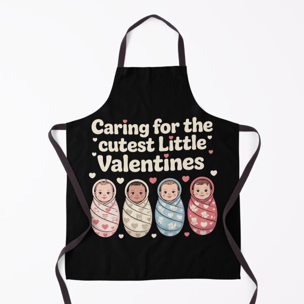 Item preview, Caring For The Cutest Little Valentine's NICU Nurse designed and sold by Dressed For  Duty.
