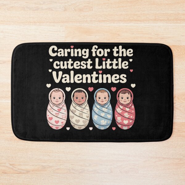 Item preview, Caring For The Cutest Little Valentine's NICU Nurse designed and sold by Dressed For  Duty.