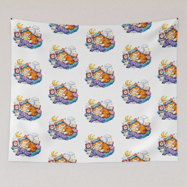 Item preview, Funny Napping is Self Care Gift for National Napping Day Lovers Pillow Design Design Art designed and sold by Divakar Fashion.