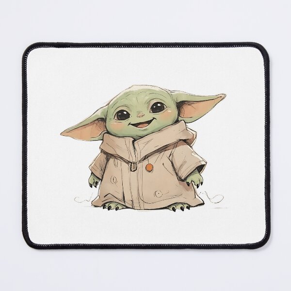 Item preview, SMILING BABY YODA STANDING designed and sold by LIS AND MELIVERSO.
