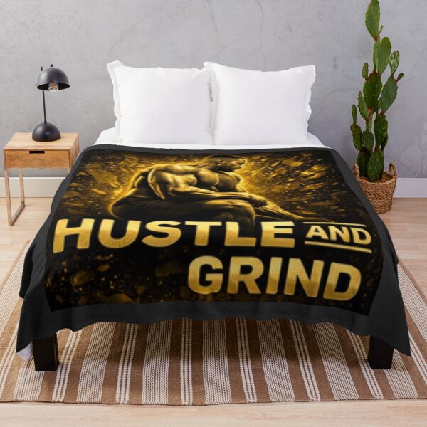 Item preview, HUSTLE AND GRIND designed and sold by SilentRep.