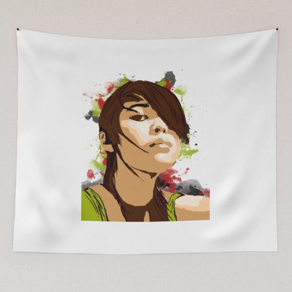 Item preview, Cool Graphic Pop Art Woman Portrait designed and sold by OinLaos.
