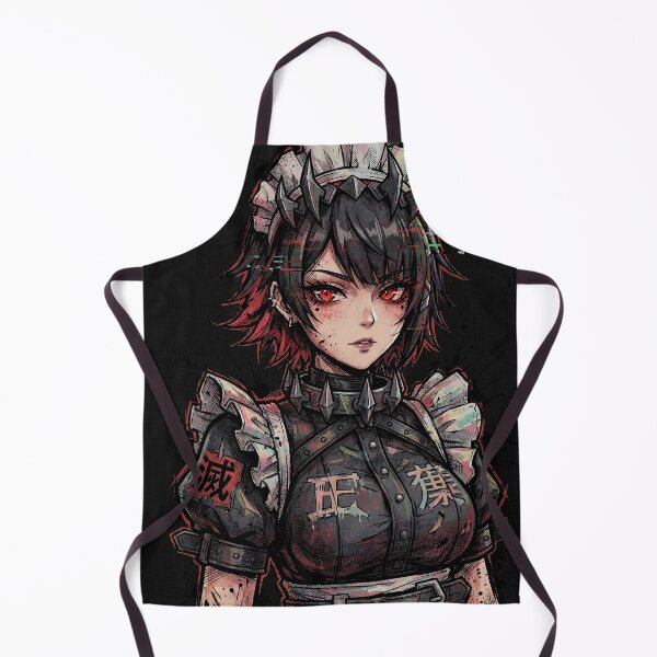 Item preview, Ellen Joe ZZZ Black Red Maid Jacket Short Skirt Art designed and sold by Senpaiwaves.
